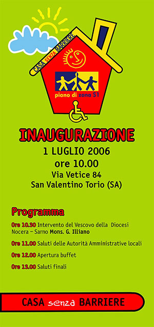 Invito inaugurazione centro