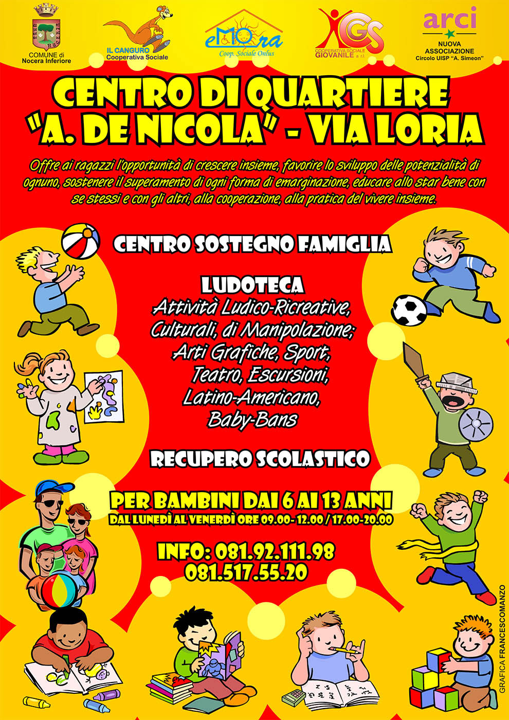 Centro Polifunzionale Minori Via Loria