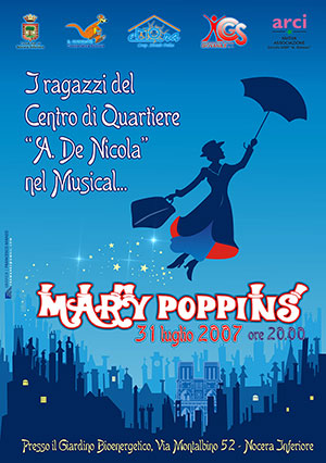 Locandina spettacolo Mary Poppins