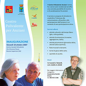 Invito inaugurazione - Prima versione