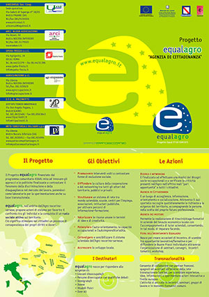 Brochure informativa sul progetto Equalagro