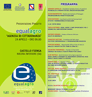 Invito convegno presentazione progetto Equalagro