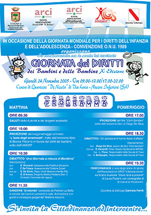 Manifesto Edizione 2005