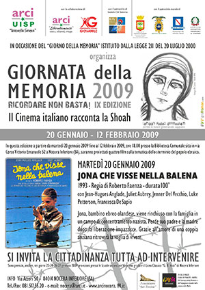 Locandina Film Ed. 2009 Giornata della Memoria