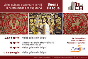 Locandina WEB delle Visite guidate in primavera Cattedrale di Anagni