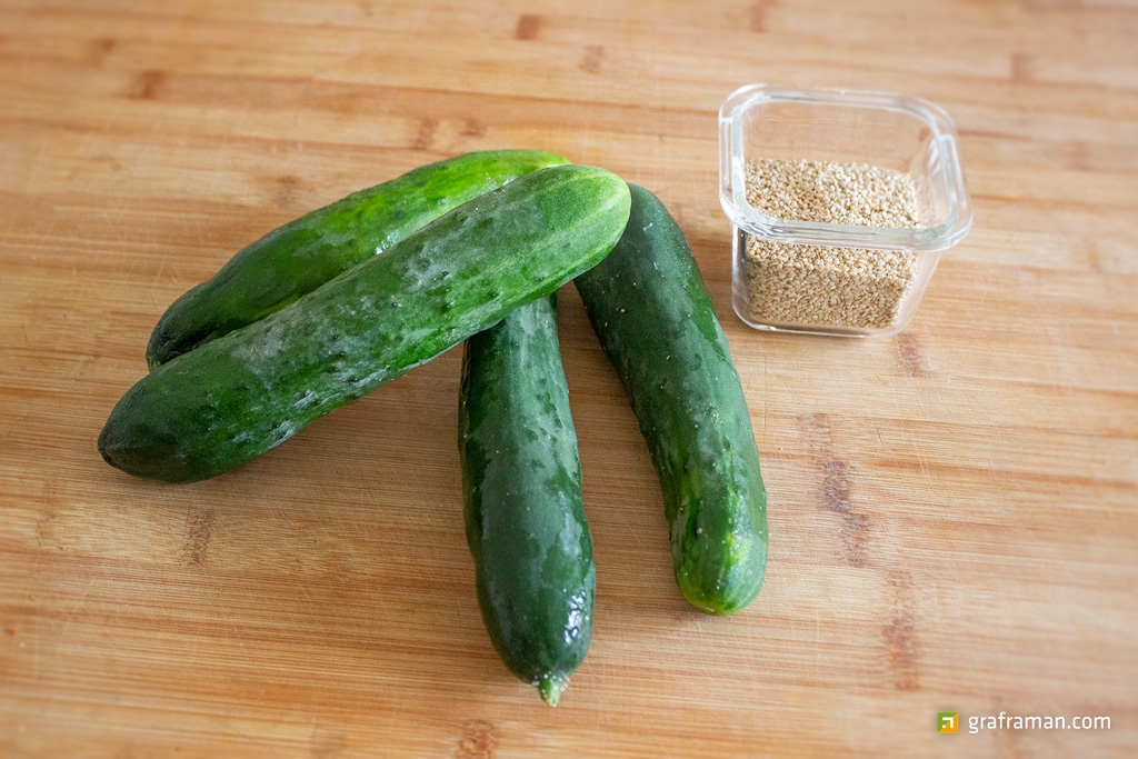 Insalata di cetrioli alla giapponese