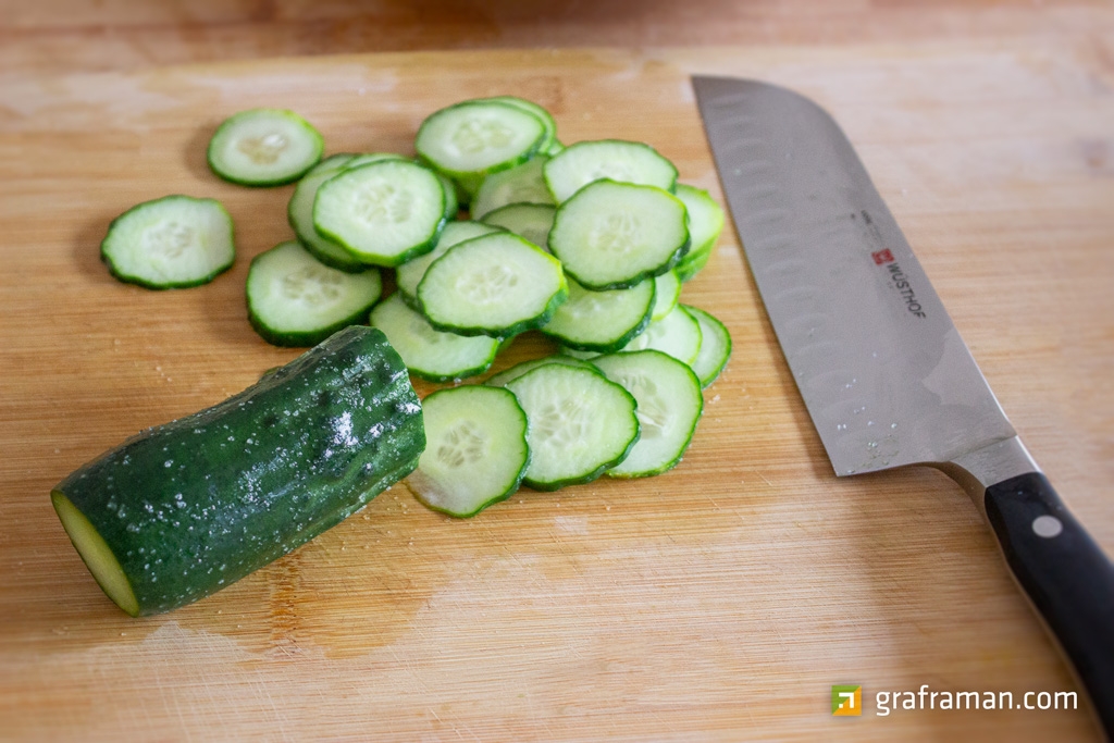 Insalata di cetrioli alla giapponese