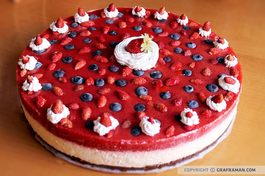 Cheesecake alle fragole