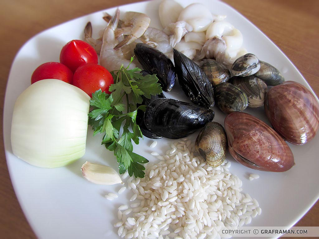 Risotto alla pescatora