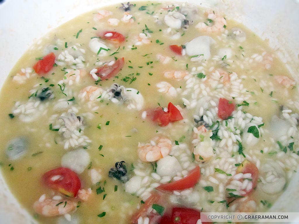 Risotto alla pescatora