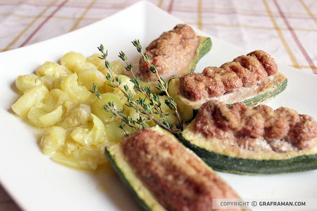 Zucchine ripiene