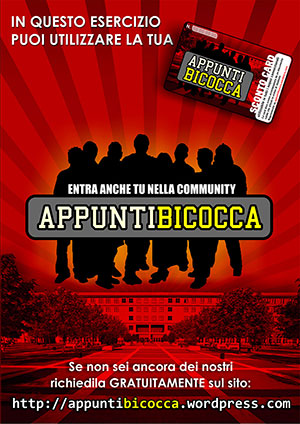 Locandina per gli esercizi convenzionati