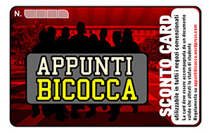 Carta fedeltà per sconti negli esercizi convenzionati