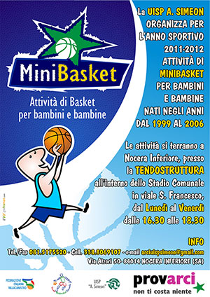 Locandina minibasket 2011-2012