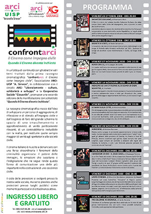 Locandina II Edizione del progetto Confrontarci