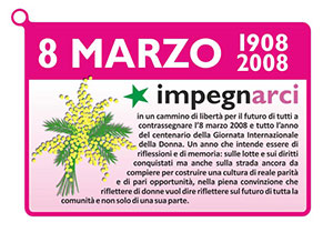 Banner celebrazione 8 marzo