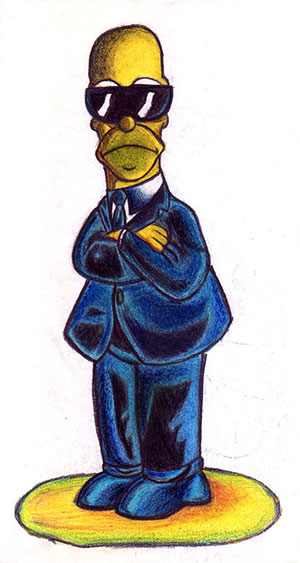 Pastelli, Homer Simpson