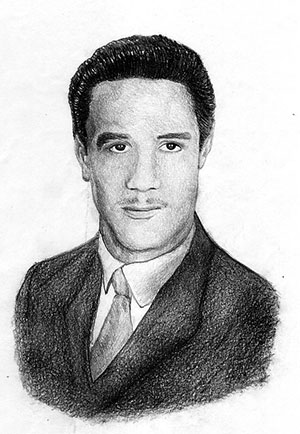 Matita, ritratto di mio nonno da giovane
