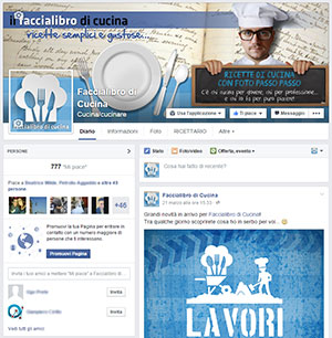 La cover della pagina Facebook