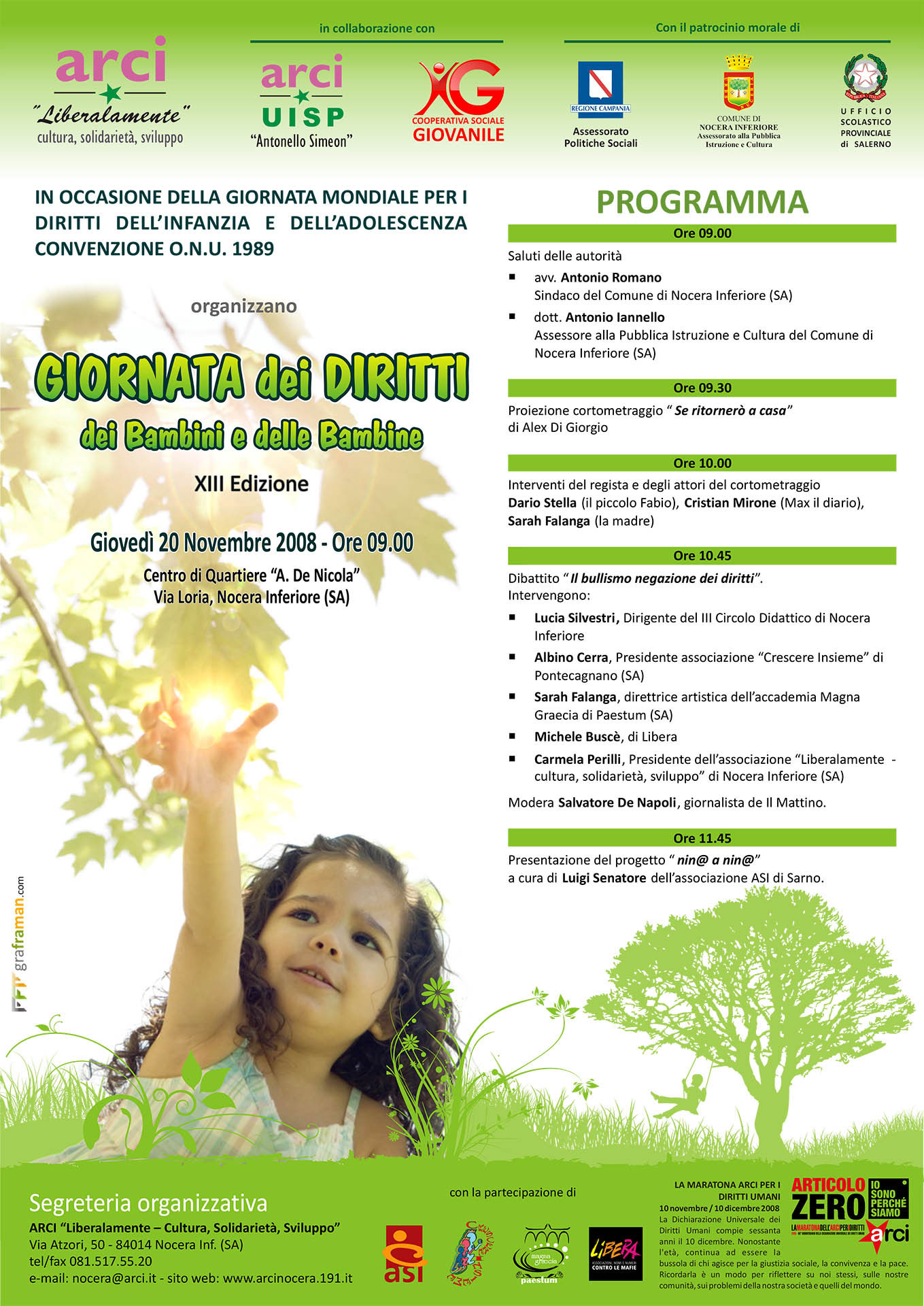 Giornata dei Diritti dei bambini