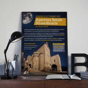 Mockup della locandina.