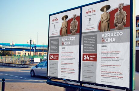 Locandina evento "Abruzzo in Cina"