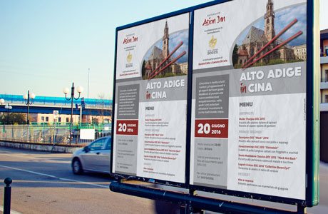 Locandina evento "Alto Adige in Cina"