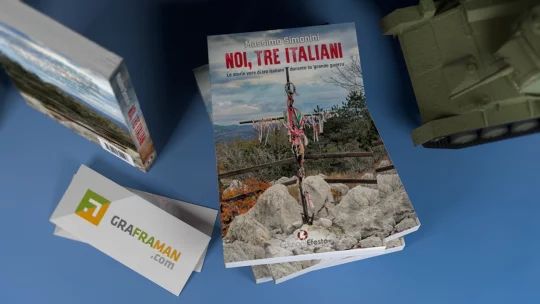 Ricostruzione 3D del libro
