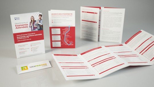 Ricostruzione 3D della brochure
