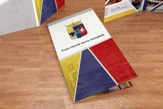 Ricostruzione 3D della brochure
