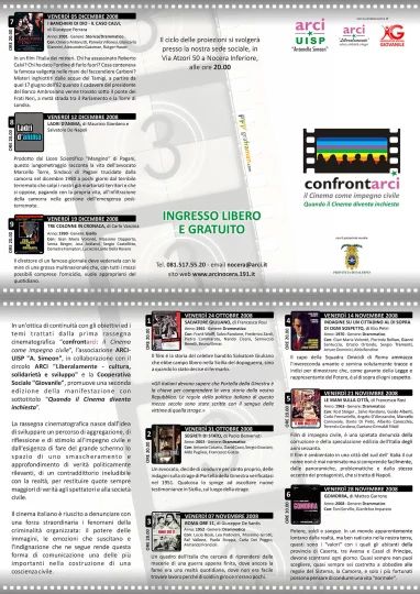 Brochure II Edizione del progetto Confrontarci
