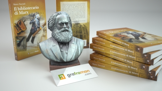 Ricostruzione 3D del libro
