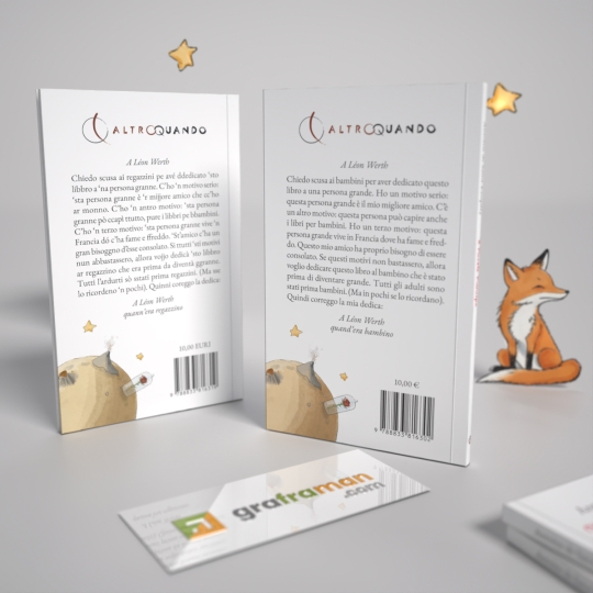 Ricostruzione 3D del libro
