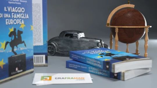 Ricostruzione 3D del libro
