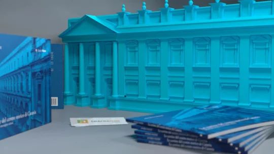 Ricostruzione 3D del libro
