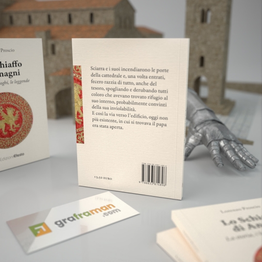 Ricostruzione 3D del libro
