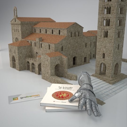 Ricostruzione 3D del libro

