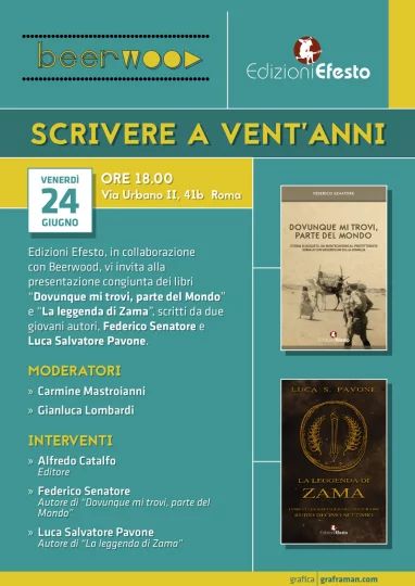 La locandina dell'evento.
