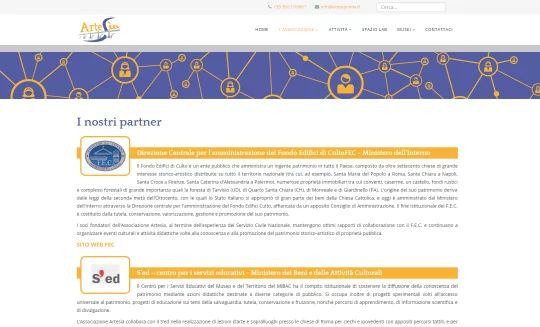 Pagina dei partner
