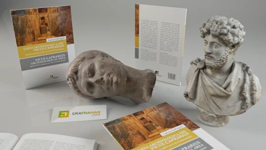 Ricostruzione 3D del libro
