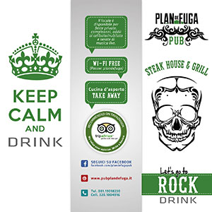 Copertina esterna del MENU DRINK