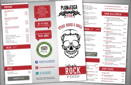 MENU Pub Plan de Fuga