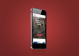 L'homepage su dispositivi mobili
