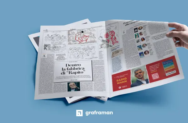Inserzione cartacea su La Repubblica dell'8 giugno 2023