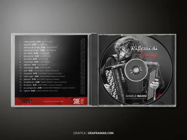 Interno cofanetto CD