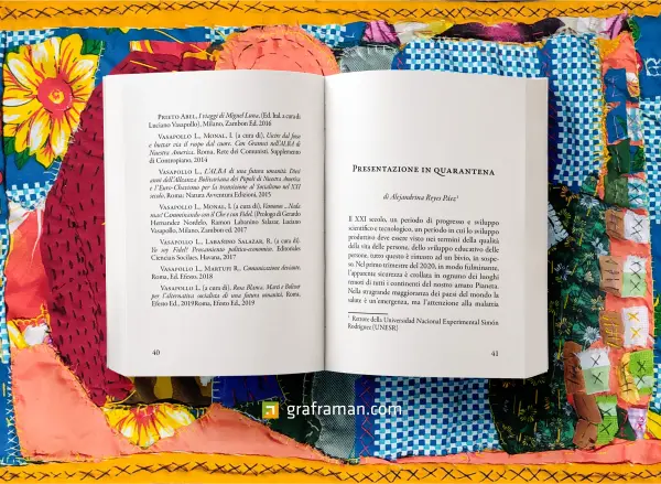 Mockup interno del libro