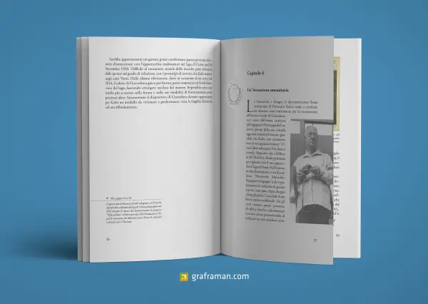 Mockup interno del libro