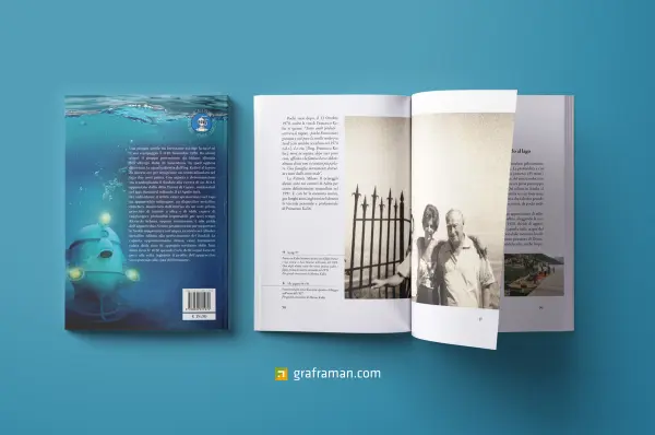 Mockup interno del libro