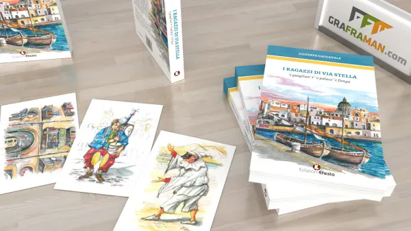 Ricostruzione 3D del libro