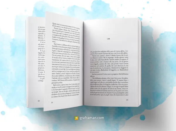 Mockup interno del libro